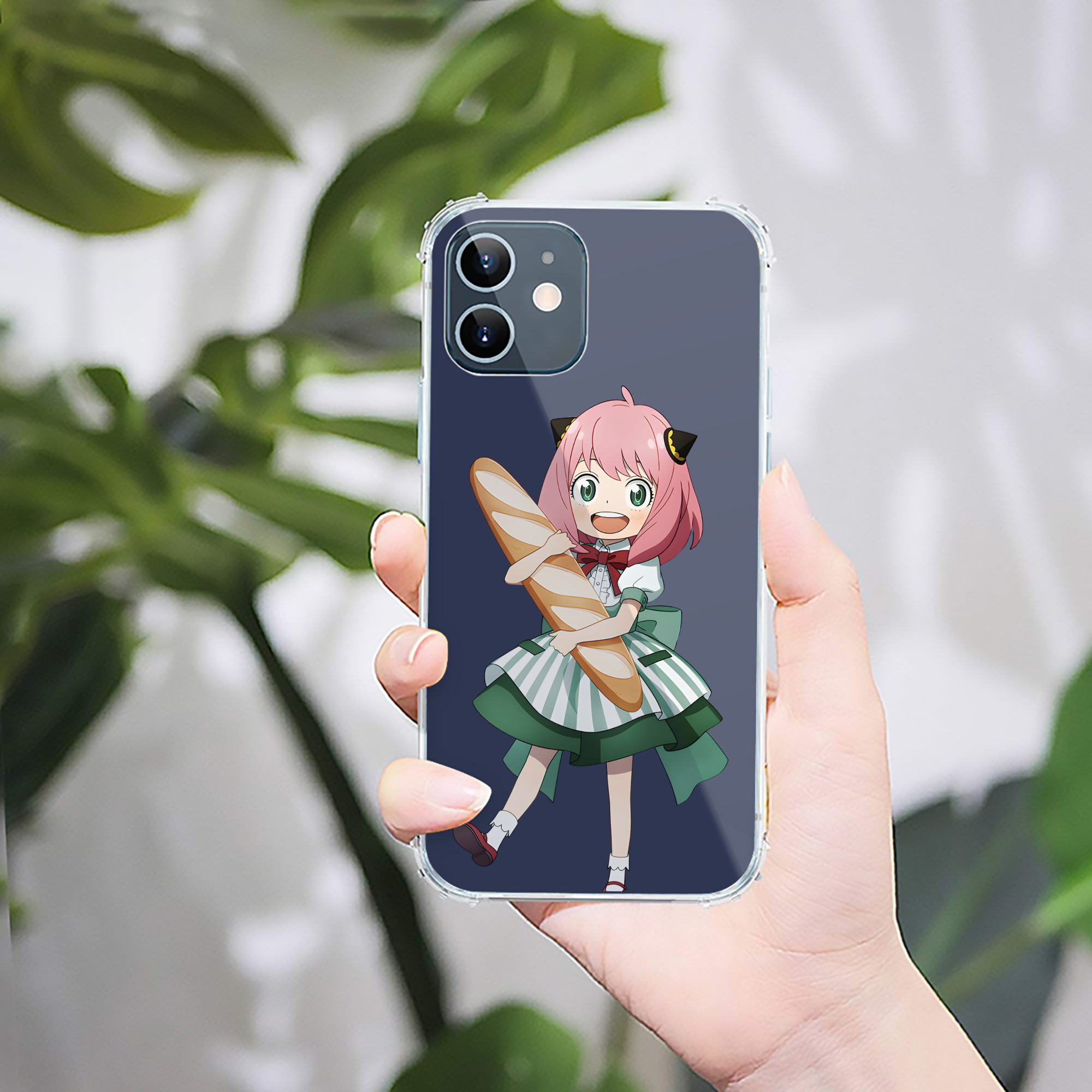（画像用） SPY×FAMILY间谍家家酒 【iPhone 12シリーズ対応】透明スマホケース（クリアソフトケース）